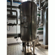 Cuve ginox inox 442 litres avec demi-casse isolée thermique d'occasion - référence : c9632