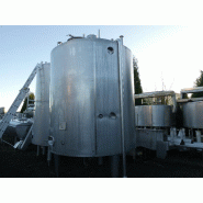 Cuve Goavec 10000 L - Inox 304 L - 1981 - CUV426 Cuve Goavec 10000 L - Inox 304 L - 1981 - CUV426