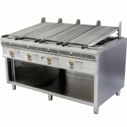 Grill pierre de lave à gaz sur meuble Royal Grill | Mainho - Grill pierre de lave à gaz sur meuble Royal Grill | Mainho -