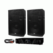 Ibiza Sound Pack sono special PC AMPLI 2x240W + 2 HP 2 x 600 W - 3700804161774