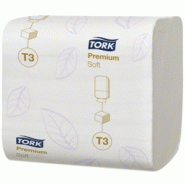 Papiers toilettes feuilles doux premium tork - 114273