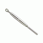 Ridoir à sertir inox - Oeil et terminaison simple