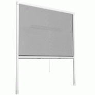 Tectake Moustiquaire store pour fenêtre 130 x 160 cm blanc - 402061 - blanc aluminium 402061 Tectake Moustiquaire store pour fenêtre 130 x 160 cm blanc - 402061 - blanc aluminium 402061