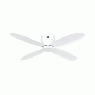 Ventilateur de plafond blanc CasaFan ECO PLANO II 112 WE-WE WIFI - blanc métal 311283W
