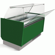 Vitrine de présentation glacier 13+13 bacs - ESTI Multicouleurs | Ggm - Vert_0