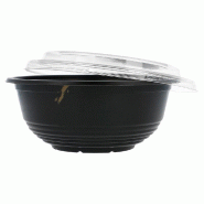 Bol avec couvercle 450ml  Ø15,4 x 6cm - par 50
