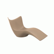 Chaise longue design SURF - camel