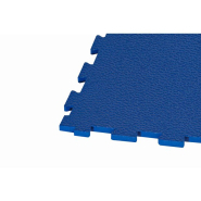 Dalle PVC bleu TLM, idéale pour les zones à trafic dense - 5mm et 7mm - Traficfloor