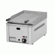 Grill pierre de lave professionnel simple à gaz | Redfox - GL30GS