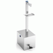 Lioninox Distributeur de gel hydroalcoolique haute capacité à pédale - 3701637618329 Lioninox Distributeur de gel hydroalcoolique haute capacité à pédale - 3701637618329