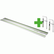 Pack rail de guidage fs 1400 + 2 serre-joints fsz 120 - FESTOOL - 578422 - 858871 Pack rail de guidage fs 1400 + 2 serre-joints fsz 120 - FESTOOL - 578422 - 858871