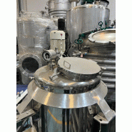 Réacteur inox 500 litres d'occasion avec coque et agitation - référence                        :                         c10007
