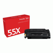 Toner Everyday¢ _OEM_NAME_ Noir de Xerox compatible avec HP 55X (CE255X), Grande capacité