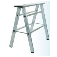 Tréteau en aluminium de chantier - Charge maxi 660 kg sur 2 tréteaux - Réf. par 8 ETAL835
