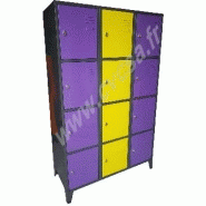 Vestiaires multicases 4 cases sur la hauteur type a1/4 - b1/4