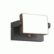 Applique Extérieure LED 10W, 1000Lm, 3000K, Anthracite, Détecteur de Mouvement - Trio - Kansas - gris 4017807603576