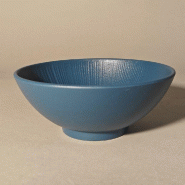 Bol réutilisable bleu canard modèle Phoenix 500 ml Ø15,6x 6,3 cm - par 12