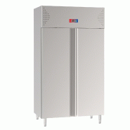 Gasfrit - Armoire réfrigérée à 2 portes, acier inoxydable, GN 2/1, 1480 x 830 x 2100 mm - gris inox GF050