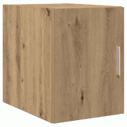 Helloshop26 - Armoire murale fonctionnelle design moderne 30 x 42,5 x 39,5 cm en bois d'ingénierie chêne artisanal 02_0052166 - Bois massif 30002372