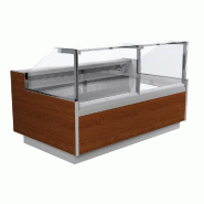 KBS Gastrotechnik KBS Comptoir pour produits frais 1017x1148x1200 mm Construction droite en verre de sécurité - 4059395013245
