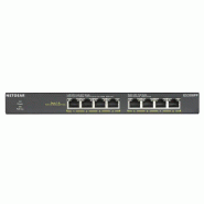 NETGEAR GS308PP Non-géré Gigabit Ethernet (10/100/1000) Connexion Ethernet, supportant l'alimentatio_0
