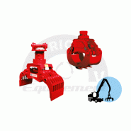 Pince de tri Euromec I-452 / I-453 - Adaptée pour la démolition et le tri des matériaux