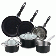 San Ignacio - Batterie de cuisine 5 pièces Ø16, Ø20, Ø24 avec couvercles + Ensemble de poêles Ø16, Ø20, Ø24 aluminium pressé - multi-matériau PK6754 San Ignacio - Batterie de cuisine 5 pièces Ø16, Ø20, Ø24 avec couvercles + Ensemble de poêles Ø16, Ø20, Ø24 aluminium pressé - multi-matériau PK6754