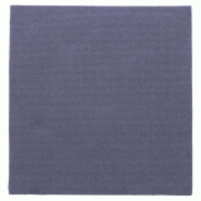 Serviette en ouate gaufré 2 plis bleu marine 33x33cm - par 1200