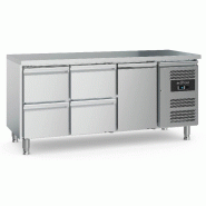 Table réfrigérée tropicalisée 1 porte + 4 tiroirs groupe à droite p... - P7950.5175
