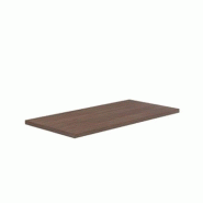 Tablette L120xP30cm épaisseur 22mm - noyer