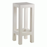 Tabouret haut design in & out JUT - blanc