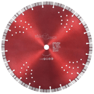 Vidaxl disque de coupe diamanté avec turbo et trous acier 350 mm 143234