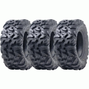 25x10.00R12 Pneu ATV 255/65R12 OBOR Vulture 6ply Road Legal 67J 307kg (Lot de 3) 25x10.00R12 Pneu ATV 255/65R12 OBOR Vulture 6ply Road Legal 67J 307kg (Lot de 3)