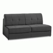 CANAPÉ LIT 4-5 PLACES DENSO XXL CONVERTIBLE EXPRESS LATTES COUCHAGE 180 CM MATELAS 18CM MICROFIBRE GRAPHITE