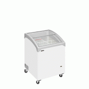 Congélateur vitré de crème glacée NIC101SCEB (130 / 115) blanc TEFCOLD