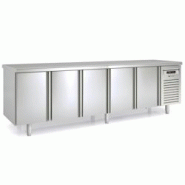 CORECO Meuble Gn1/1 Traversant - 10 Portes Pleines - -2/+8 - 2695X780X850 - Interieur Et Exterieur Aisi 304 - Portes Embouties Inox MFCG-300 - Acier i CORECO Meuble Gn1/1 Traversant - 10 Portes Pleines - -2/+8 - 2695X780X850 - Interieur Et Exterieur Aisi 304 - Portes Embouties Inox MFCG-300 - Acier i