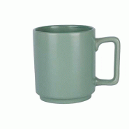 Cosy & Trendy 4 x mugs ALTO 45cl - Kaki - Grès - Cosy&Trendy - 5413203