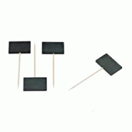 ECOLOMIQUE - 20 Pcs - Pique bambou panneau noir "Tikon" 9 cm - ECO209BBTIKON9 - Bambou ECO209BBTIKON9 ECOLOMIQUE - 20 Pcs - Pique bambou panneau noir "Tikon" 9 cm - ECO209BBTIKON9 - Bambou ECO209BBTIKON9
