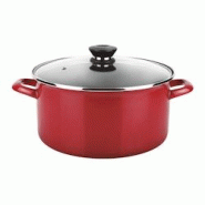 FAGOR - Optimax Cooker + Couvercle Rouge Acier Aisi 430 Fagor Ø26X14Cm - 8429113800932 FAGOR - Optimax Cooker + Couvercle Rouge Acier Aisi 430 Fagor Ø26X14Cm - 8429113800932