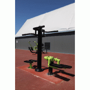 Appareil de fitness en acier galvanisé avec plan d'entraînement multilingue - Gamme Fitness - Détente - LE STEPPER TWISTER Appareil de fitness en acier galvanisé avec plan d'entraînement multilingue - Gamme Fitness - Détente - LE STEPPER TWISTER