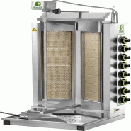 Gyros Kebab à gaz FIMAR modèle GYR80MD capacité viande 80 kg Ø 58 cm. Dimensions 570x620x1120(h) mm - 902