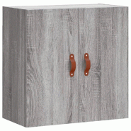 Helloshop26 - Armoire murale space-saving moderne rangement pratique 60 x 31 x 60 cm en bois d'ingénierie gris 02_0048790 - gris Bois massif 30002354