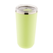 Mug thermos - isotherme en acier inoxydable à double paroi - 500 ml - couleur vert citron Mug thermos - isotherme en acier inoxydable à double paroi - 500 ml - couleur vert citron