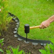Nature piquets au sol 10 pcs 20 cm noir 446393 Nature piquets au sol 10 pcs 20 cm noir 446393