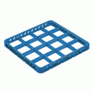 Réhausse casier de lavage 16 compartiments polypropylène 50x50x4,5 cm