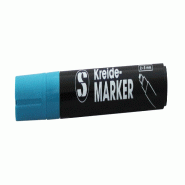 Schneider - Marqueur craie 5mm, couleur bleue, épaisseur d'écriture : 2-5mm - bleu 198901