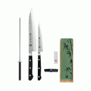 Set de base Deluxe 4 pièces KOTAI Tsubame – 2 couteaux et 2 accessoires - inox 708999029209