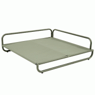 Structure pour fauteuil d'angle de salon de jardin modulable cactus - vert acier 114944