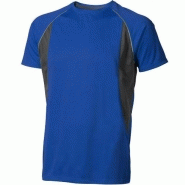 T-shirt Cool Fit manches courtes pour homme Quebec - 100% polyester respirant avec détails réfléchissants T-shirt Cool Fit manches courtes pour homme Quebec - 100% polyester respirant avec détails réfléchissants