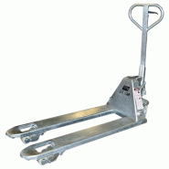 Transpalette manuel premium galvanisé 2500 kg Transpalette manuel premium galvanisé 2500 kg